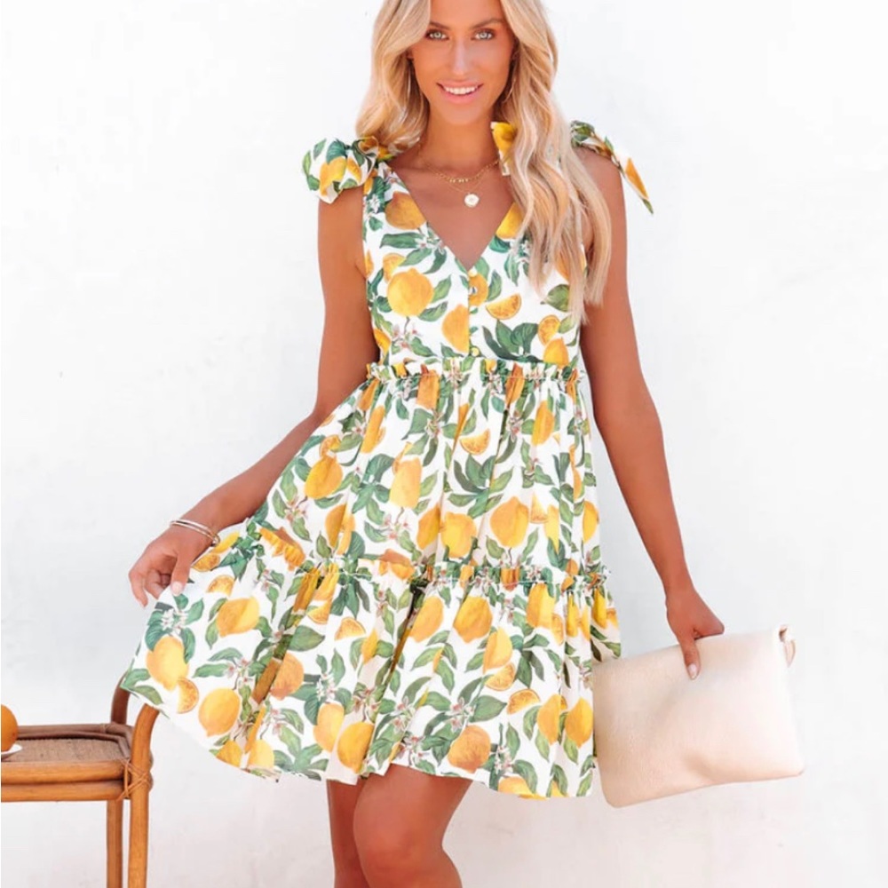 SUMMER ON THE AMALFI COAST BABYDOLL DRESS